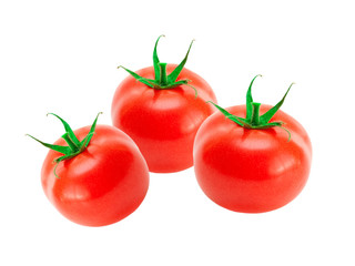 Tomato isolated on white background
