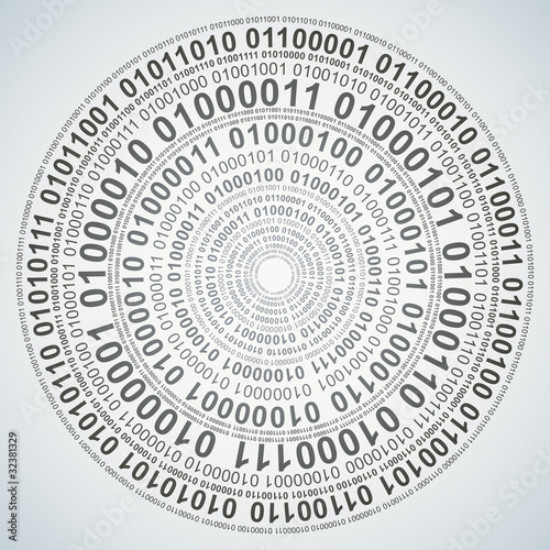 "binary code circle" Stock image and royaltyfree vector files on