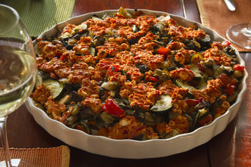 Vegetable casserole