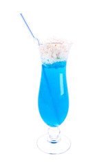 Blue Curacao cocktail