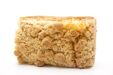 Stück Streuselkuchen