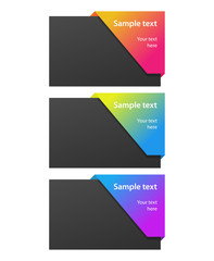cards with tags