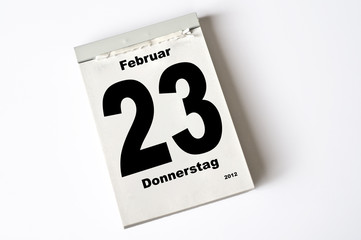 23. Februar 2012