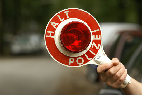 Polizeikontrolle