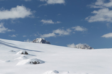 Fototapeta na wymiar Śnieg