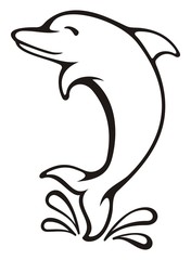 Dolfijn icoon