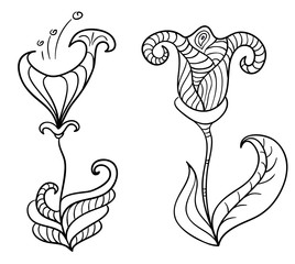 Fine fantastic flowers