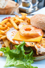 Cheese burger