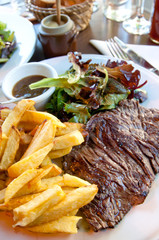 juicy steak beef meat