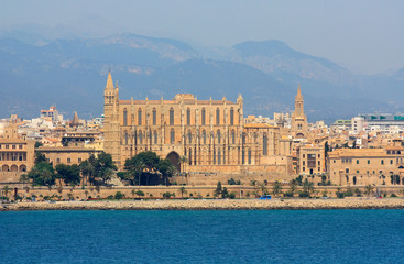 La Seu cathedral in Palma de Majorca
