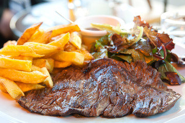 juicy steak beef meat