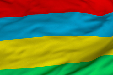 Obraz premium Mauritian Flag