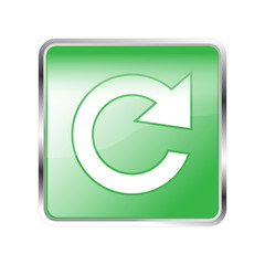 Button wiederholen grün