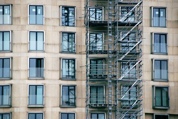 Modern architecture - Emergency stairs