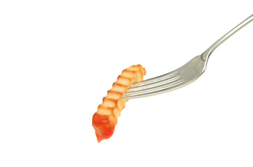 Chip on fork