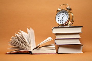 Alarm Clock And Books