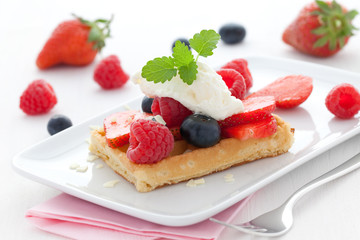 Fruchtwaffel