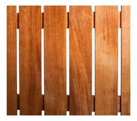 Wooden fence