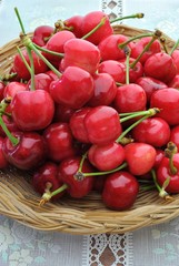 Cestino di ciliegie