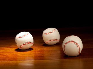 baseball balls