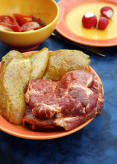 Grillfleisch