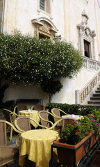 Church of San Guiseppe centre of Taormina in Sicily Italy