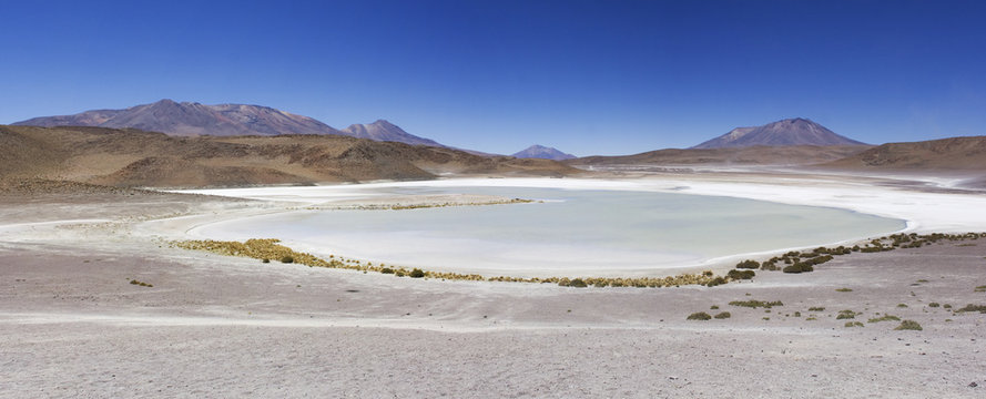 Laguna Hedionda en Nor Lipez, Bolivia