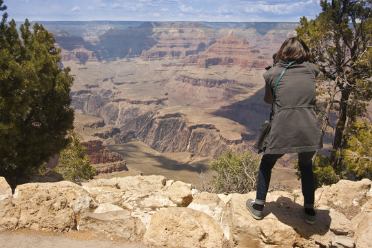 Photographer Shooting at the Grand Canyon