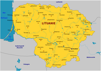 Obraz premium Lituanie