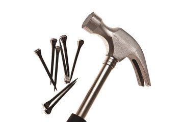 Hammer and nails