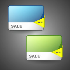 Various sale design elements.