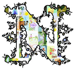 Letter N.