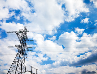 High voltage tower