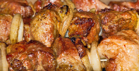 succulent grill meat background