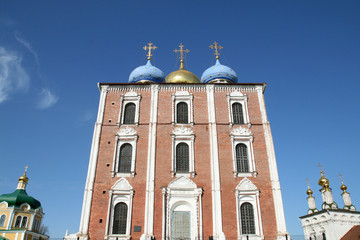 Uspensky cathedral in Ryazan Russia