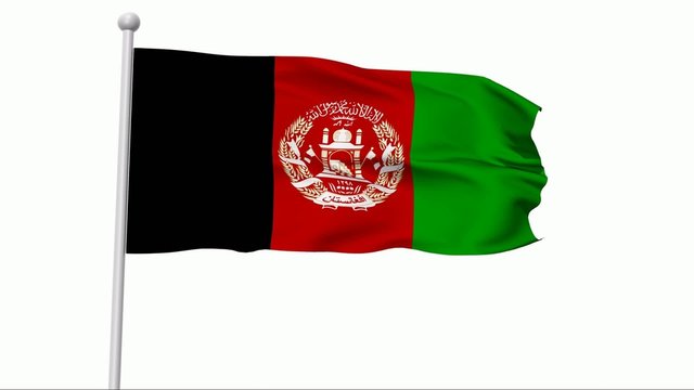 Fahne Afghanistan PAL