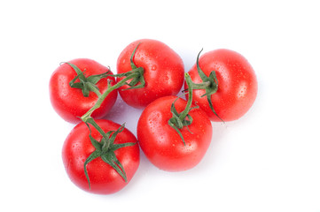 Close up of ripe tomatoes