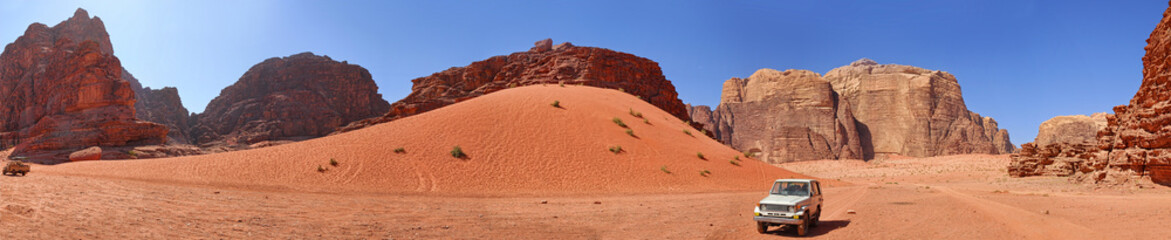 Vadi Ram - Jordan. Panorama