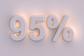 95 %