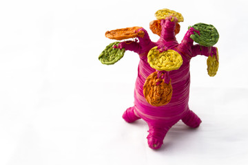 Petit baobab color&eacute;