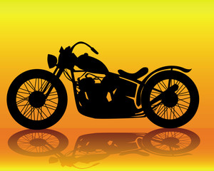 Fototapeta premium old motorcycle