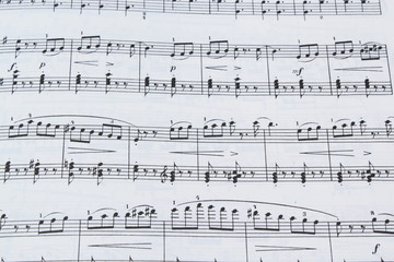 Partitura de piano
