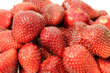 Heap of strawberries