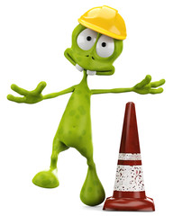 alien cartoon underconstruction