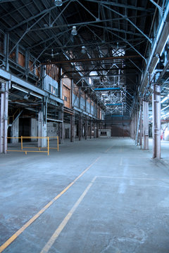 Empty factory