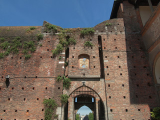Fototapeta na wymiar Castello Sforzesco, Milan