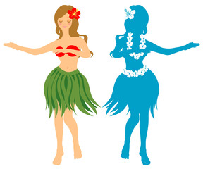 hula girl