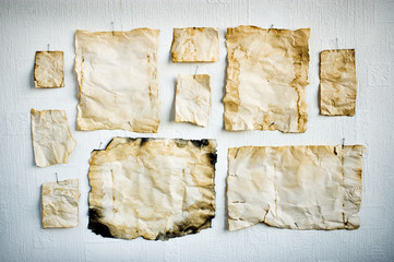 Sheet of old paper