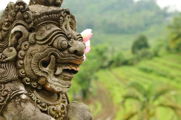 Deurstickers Indonesië Indonesië, Bali, Architectuur