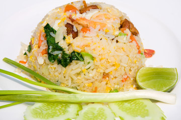 Seafood fried rice
